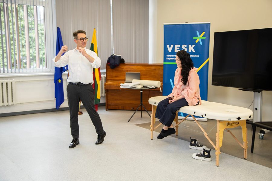 Ercan Sönmez – VESK konferencija, praktinė demonstracija