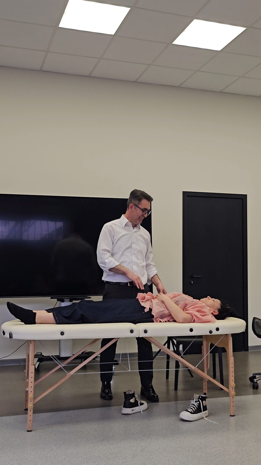 Ercan Sönmez – terapinė procedūra šoninė padėtis